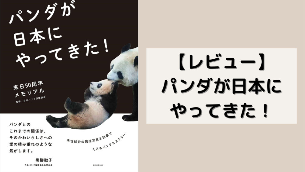 【レビュー】パンダが日本にやってきた！